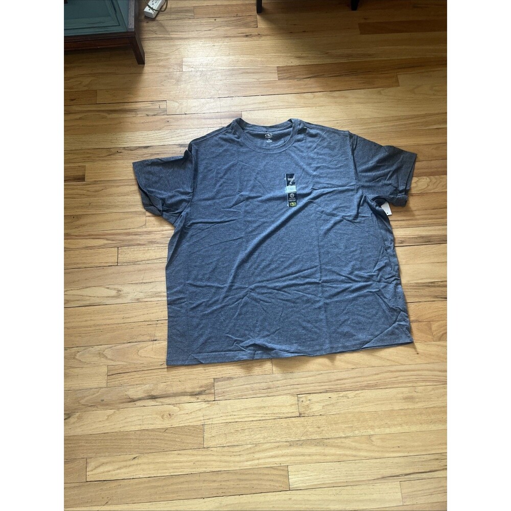 Athletic 3xl Grey Moisture Wicking Short Sleeve Shirt NWT